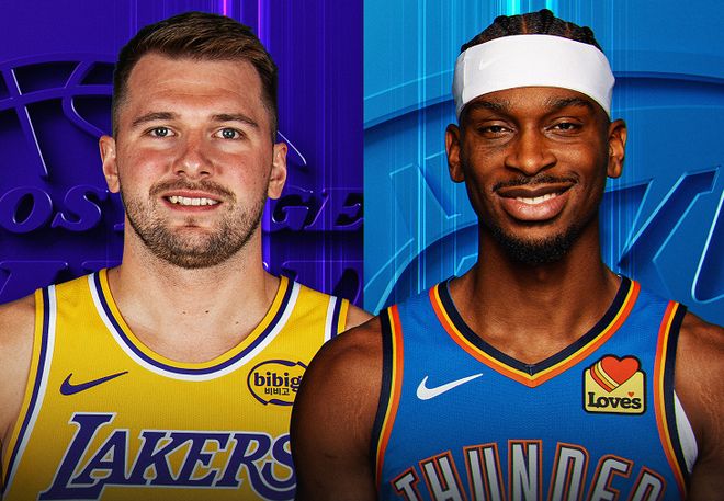 雷霆队43分大胜湖人暂居西部榜首 马刺11连胜领跑